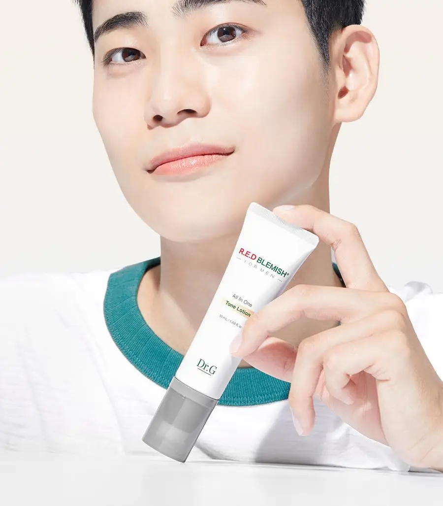 [선케어/반톤업] 닥터지 레드 블레미쉬 포 맨 올인원 톤 로션 50ml 기획 (+젠틀폼 30ml) 상세페이지 6